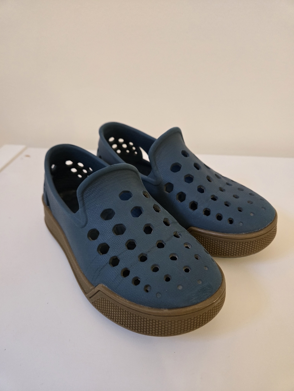 Joybees Kids Slip On Shoes Blue Water Shoes Size 12 Lightweight